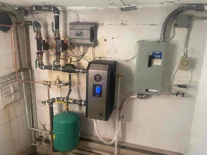 Travaux d'installation chauffage Longueuil