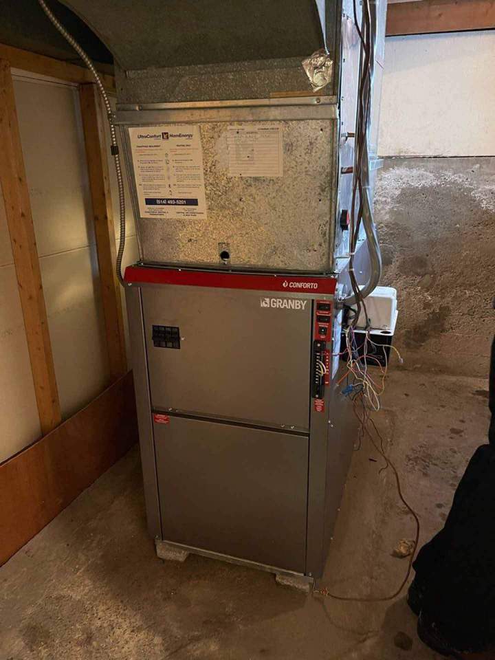 Travaux de conversion chauffage Longueuil